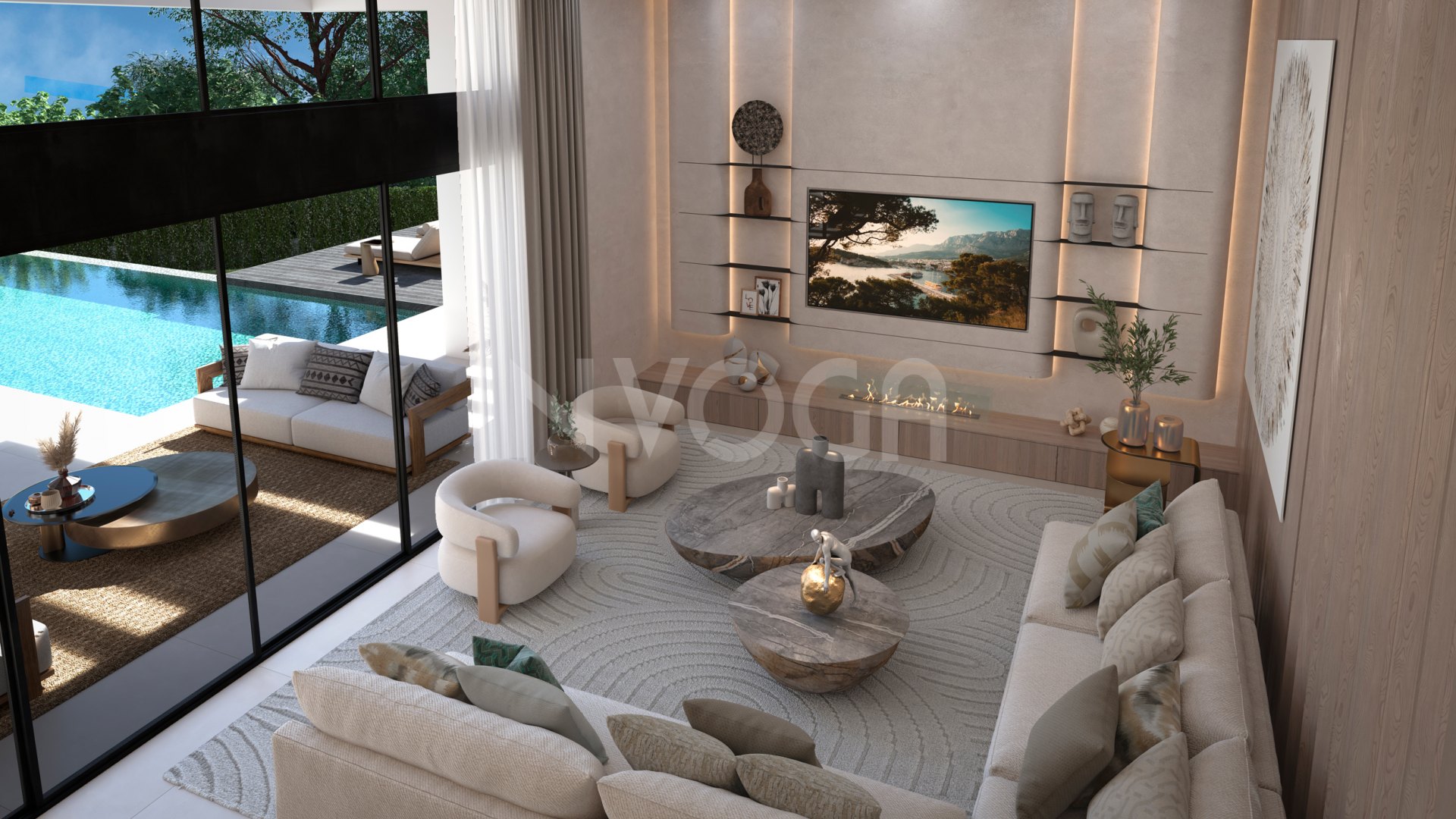 ¡UNDER CONSTRUCTION! Elegant villa in contemporary style in Nueva Andalucia, Marbella