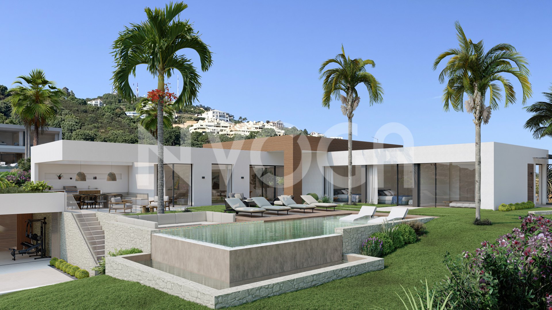 Tropical paradise with panoramic sea views in Los Altos de los Monteros