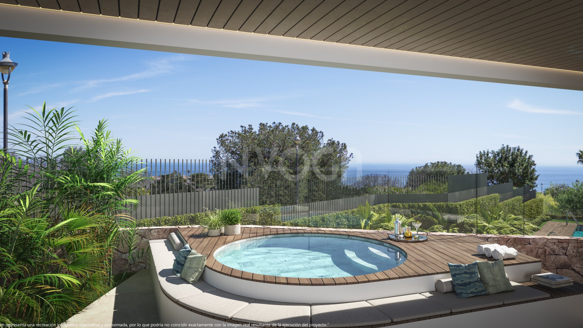 Unique splendid 4 bedroom ground-floor with a private pool and garden designed for those who seek luxury and comfort: