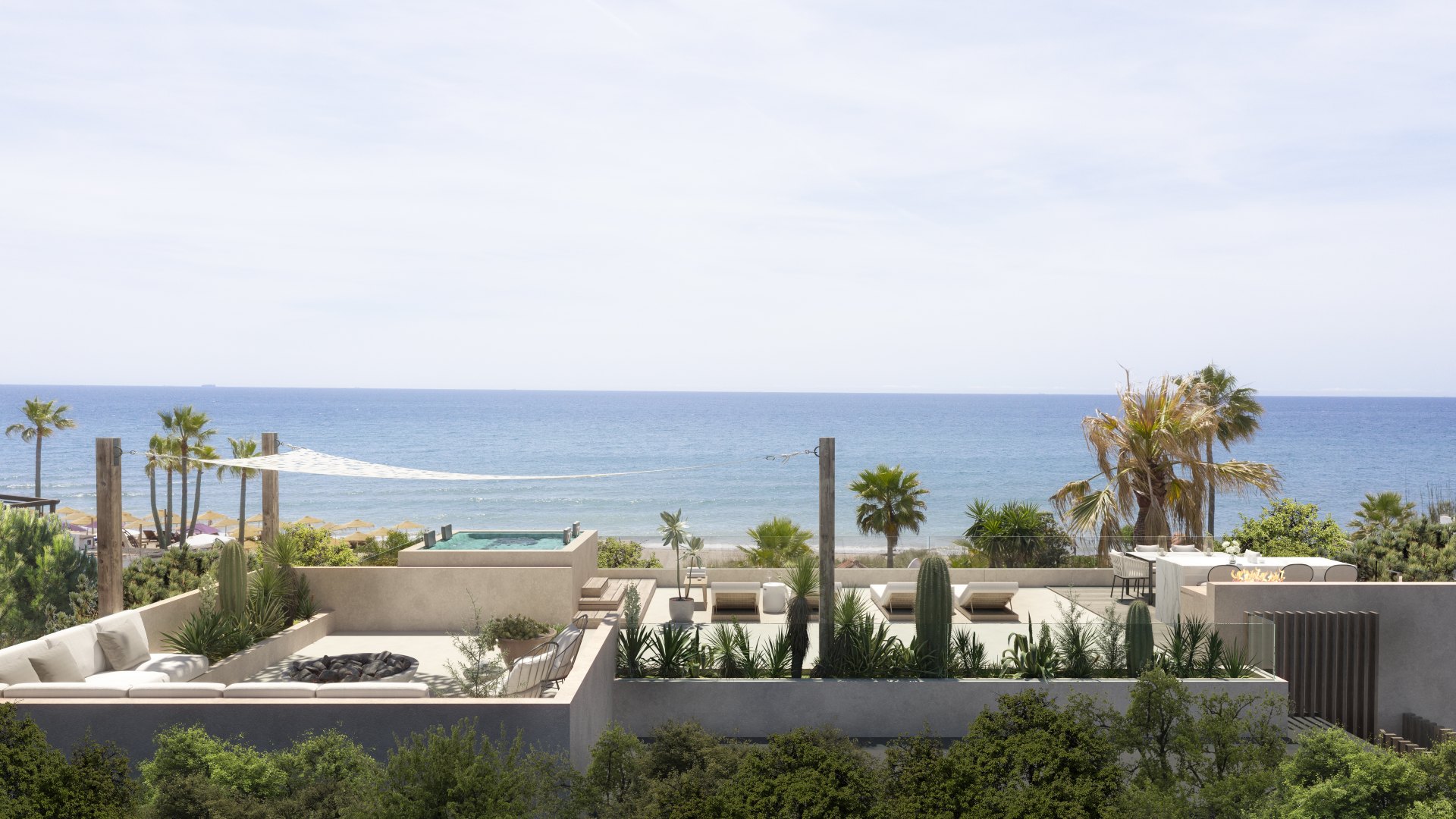 Exclusiva villa situada en una de las zonas más espectaculares de Marbella Este, a 50 metros de la playa