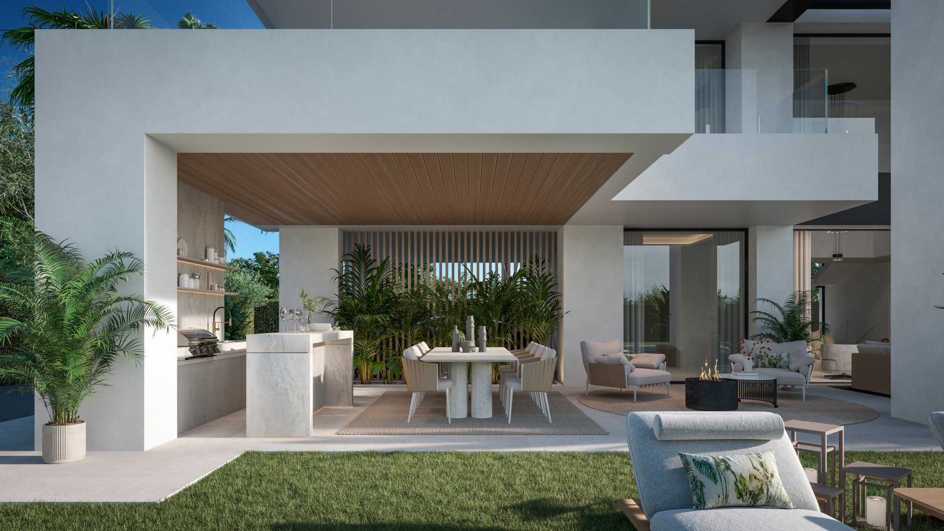 Elegant contemporary 4 bedroom villa in Bel Air, Estepona
