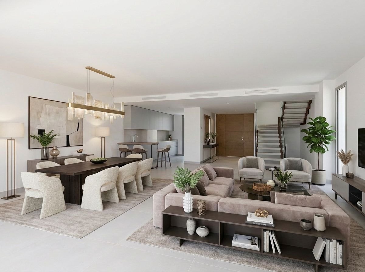 Modern and spectacular Corner Townhouse in Guadalmina Alta Marbella