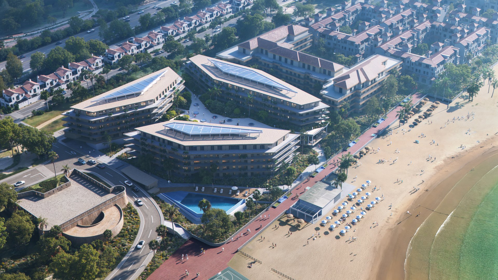 Investment opportunity 3 bedrooms frontline beach