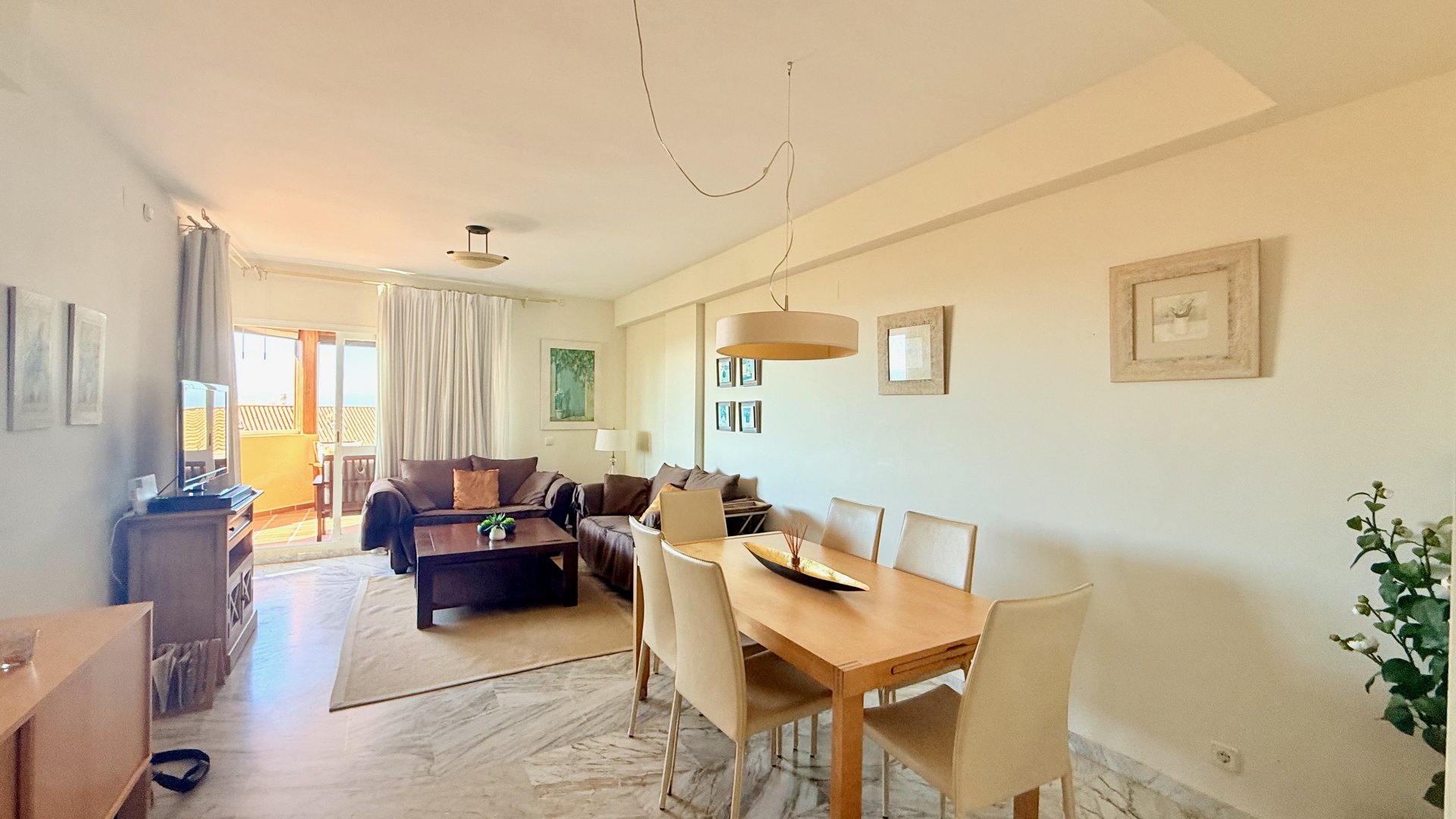 Fabulous duplex penthouse on the second line of the natural dune beach in Bahia de Marbella, Marbella East