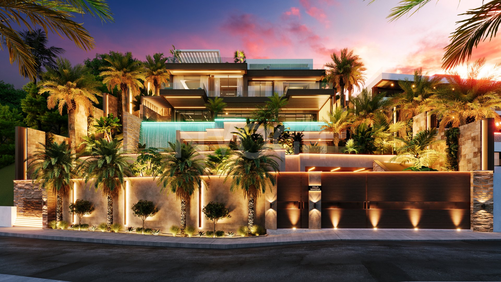 Obra Maestra Arquitectónica con Vistas al Mar de 180º en Altos de Los Monteros – Permiso Concedido