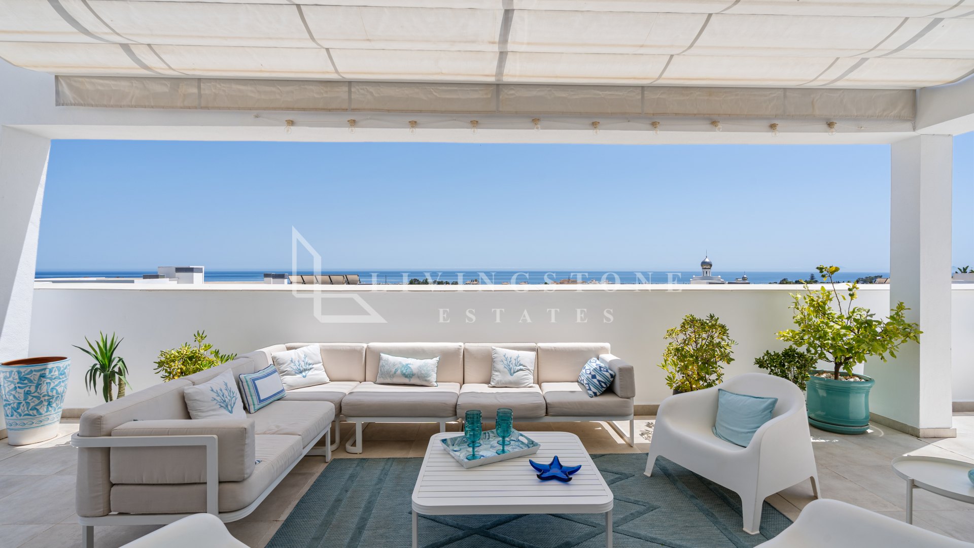 Penthouse with Panoramic Sea Views in Vanian Green Village, Estepona East