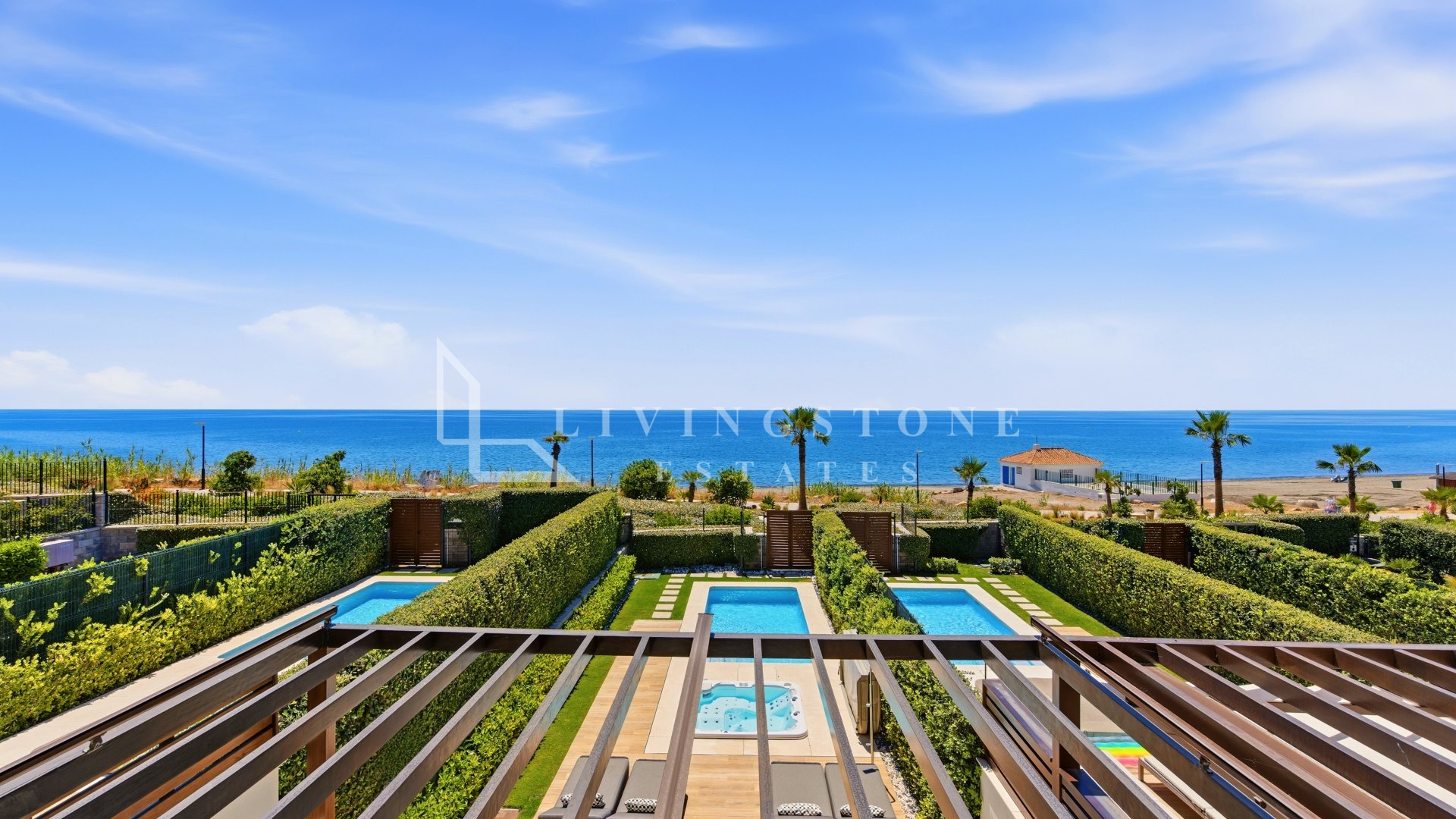 Contemporary beachfront townhouse in Velaya, Estepona East