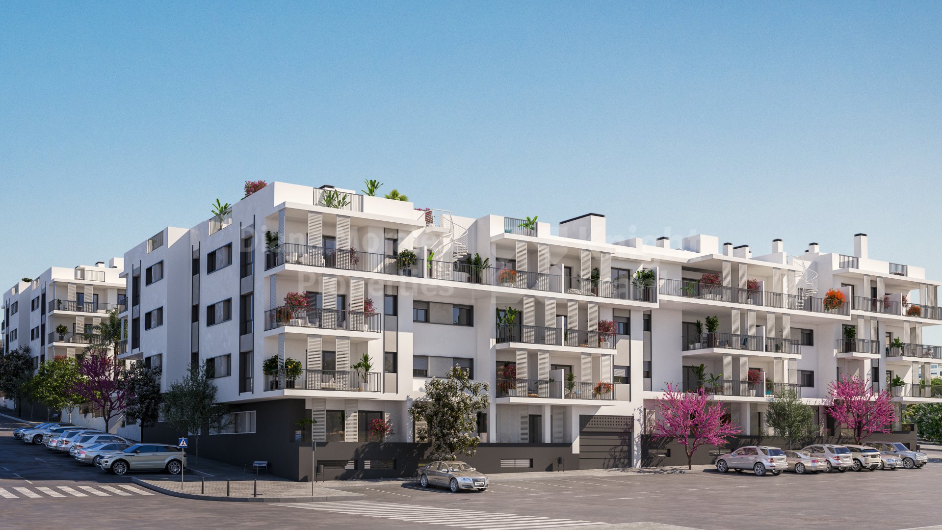 Isidora Living, a new apartment complex 5 minutes walk to Estepona beach