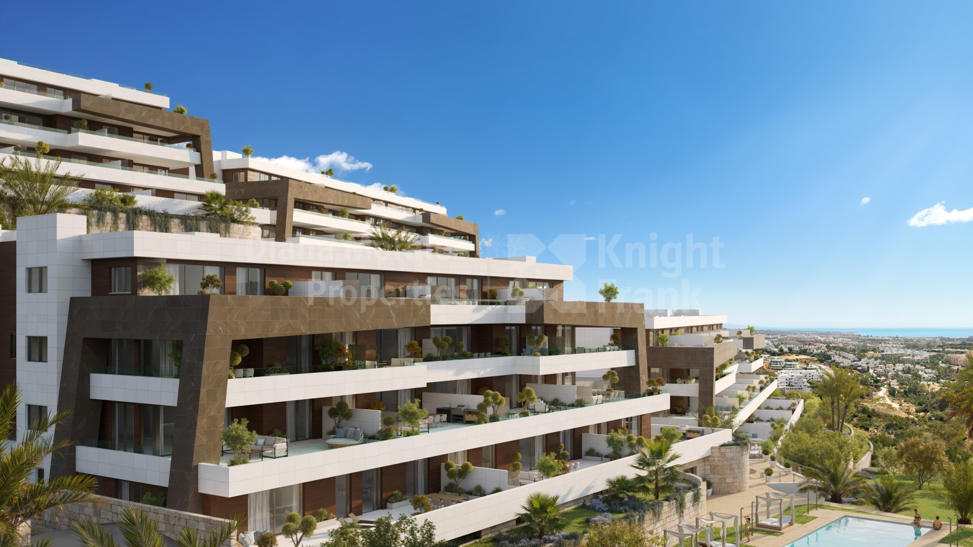 Estepona Est, Complexe de luxe de 74 unités sur la Nouvelle Mille d'Or à l'est d'Estepona