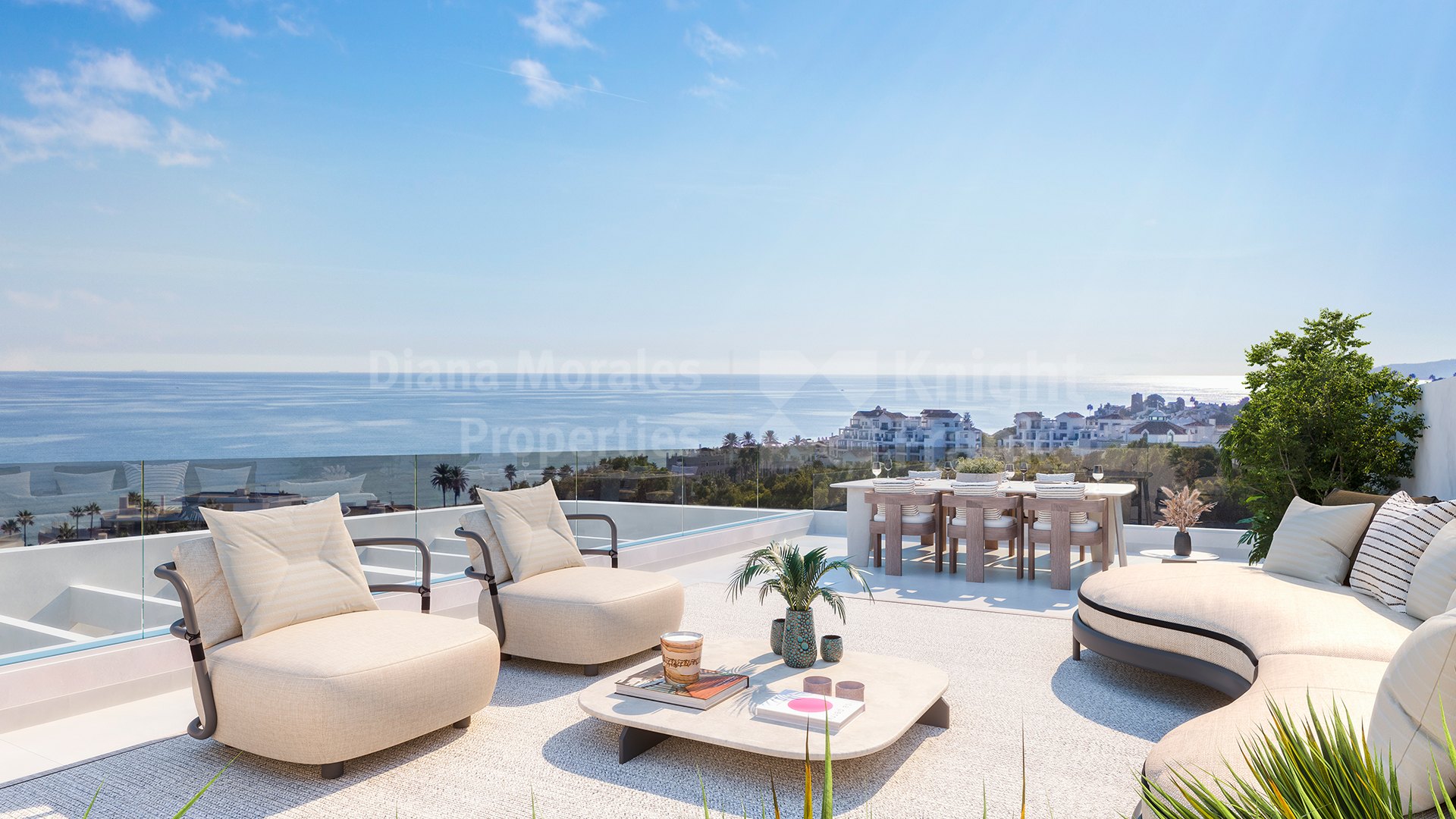 Arroyo de Enmedio, Complejo de veinticinco viviendas en el oeste de Estepona con vistas al mar