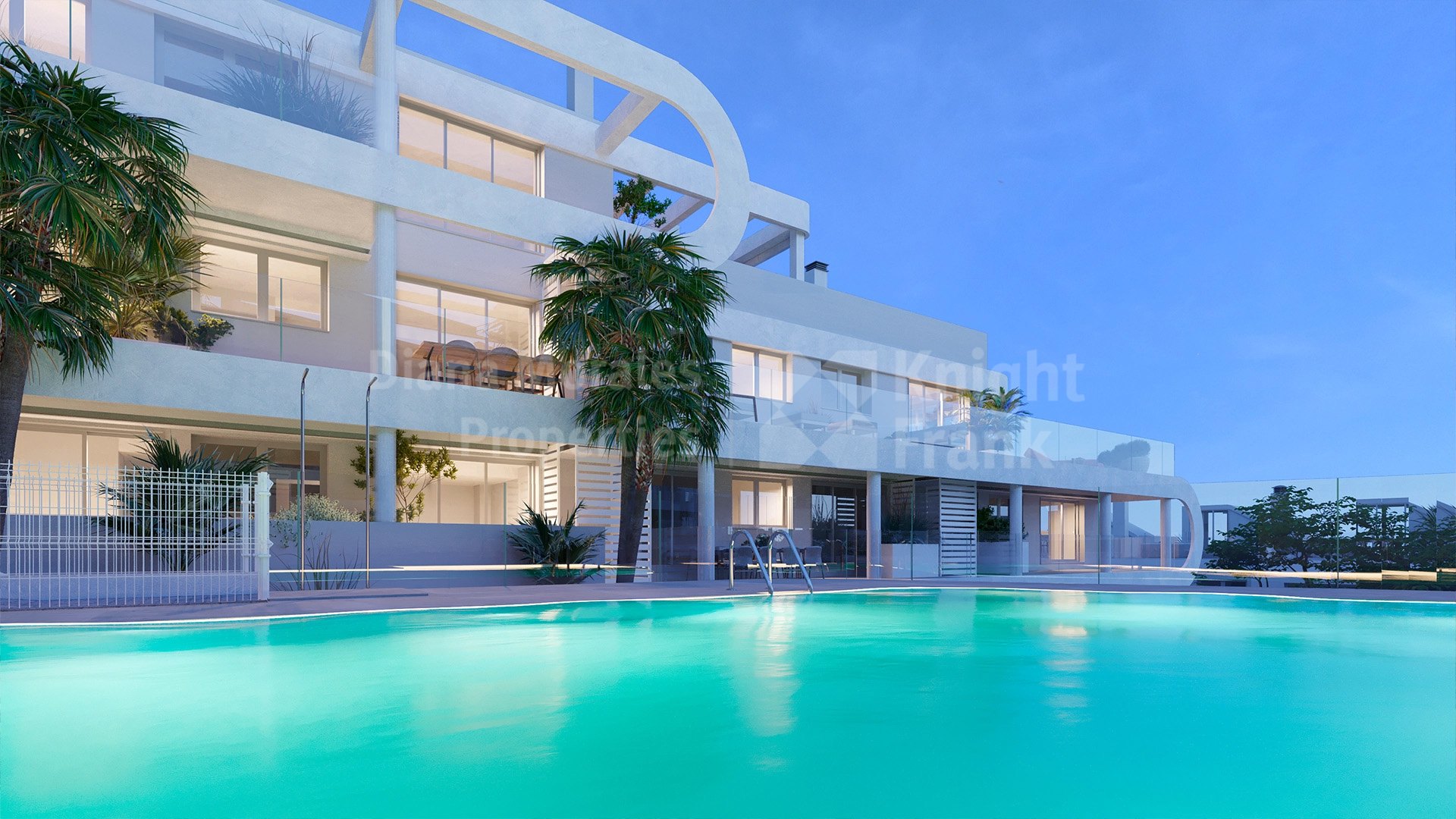 Estepona Town, Well-located contemporary 87-units complex in Estepona