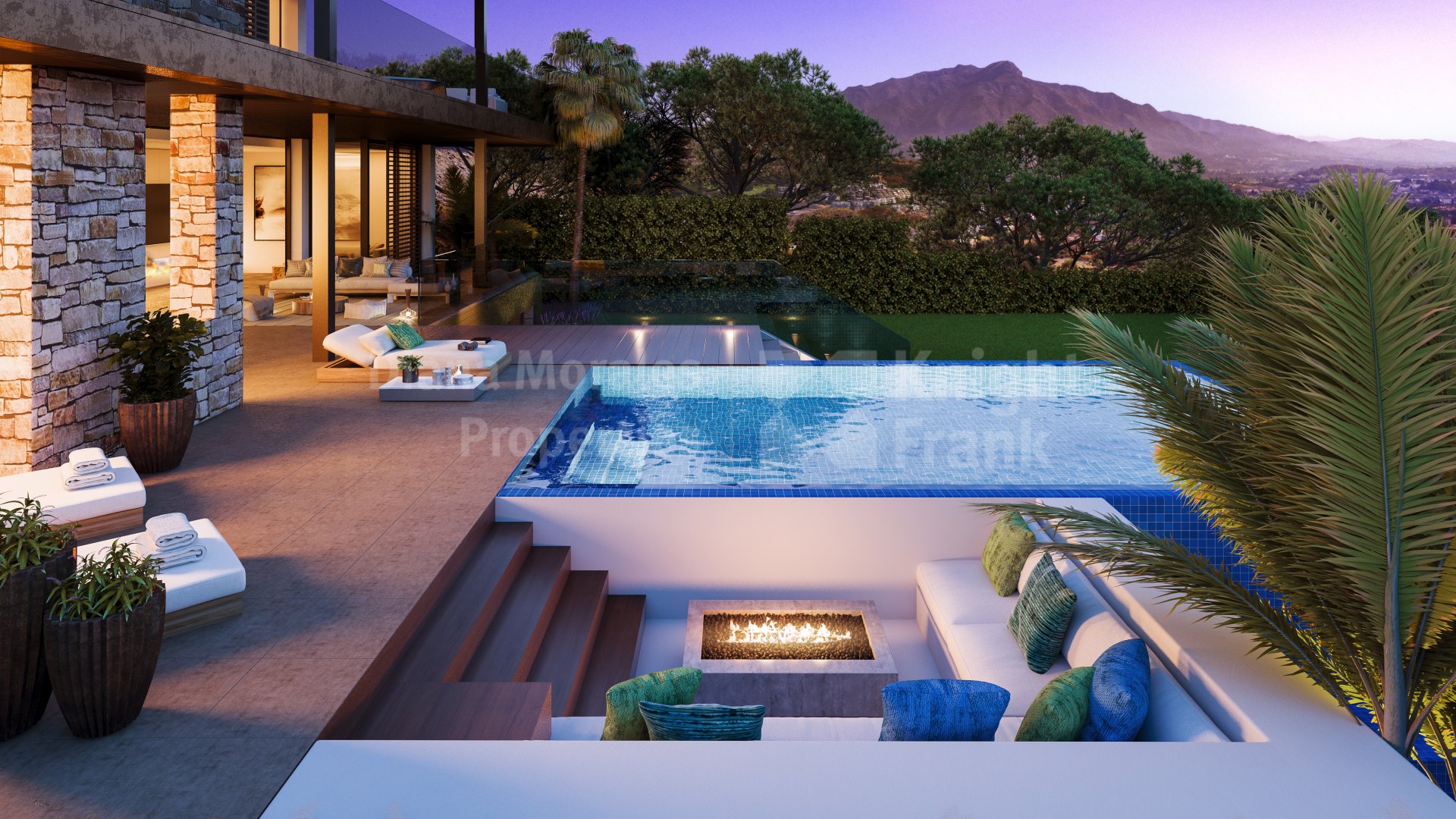 La Alqueria, Contemporary villa with panoramic views next to the Golf