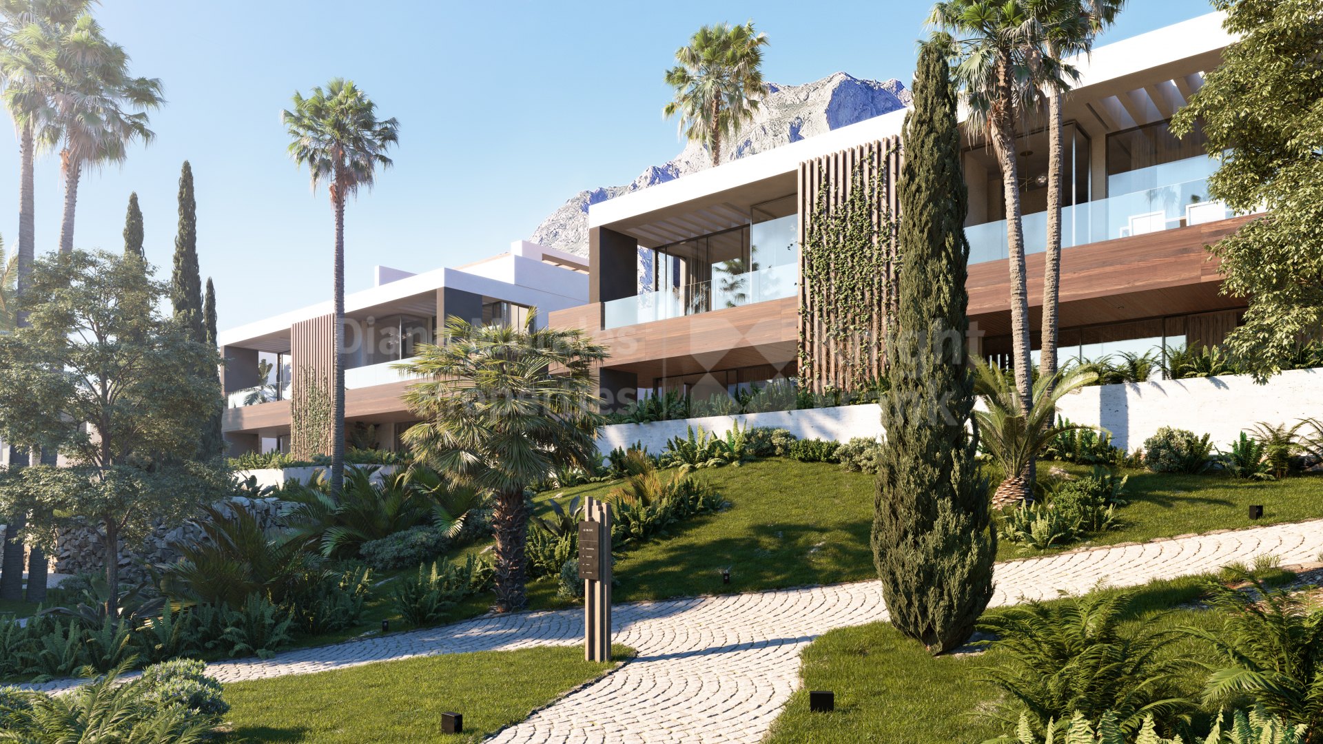 Balcones de Sierra Blanca, Villa jumelée avec vue sur les pentes de la Sierra Blanca