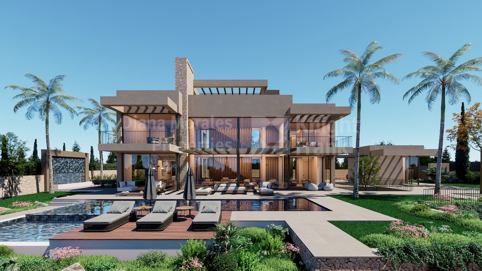 Proyecto llave en mano de villa en Los Flamingos