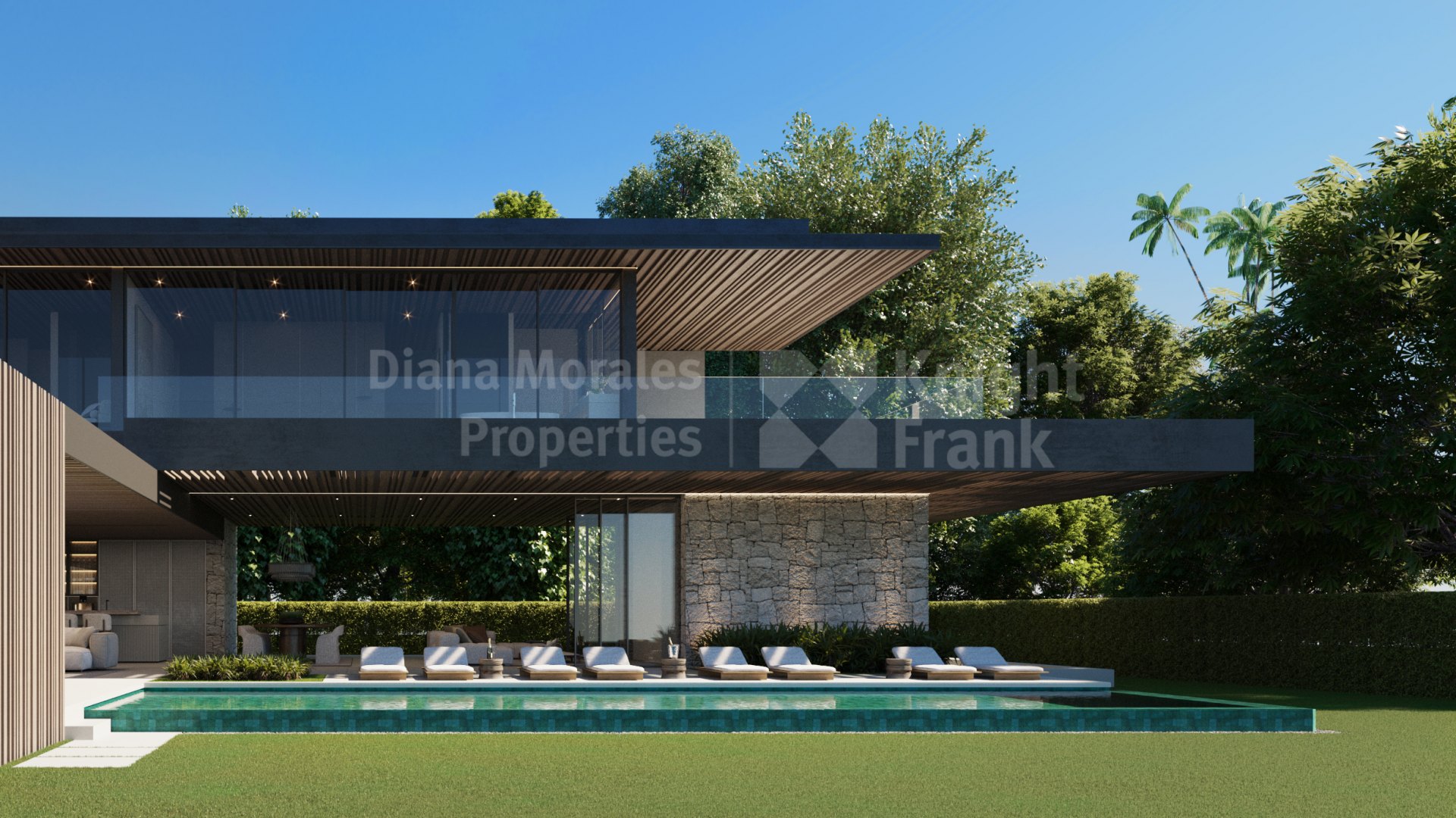 Parcelas del Golf, Villa cerca de campos de golf en urbanización vallada