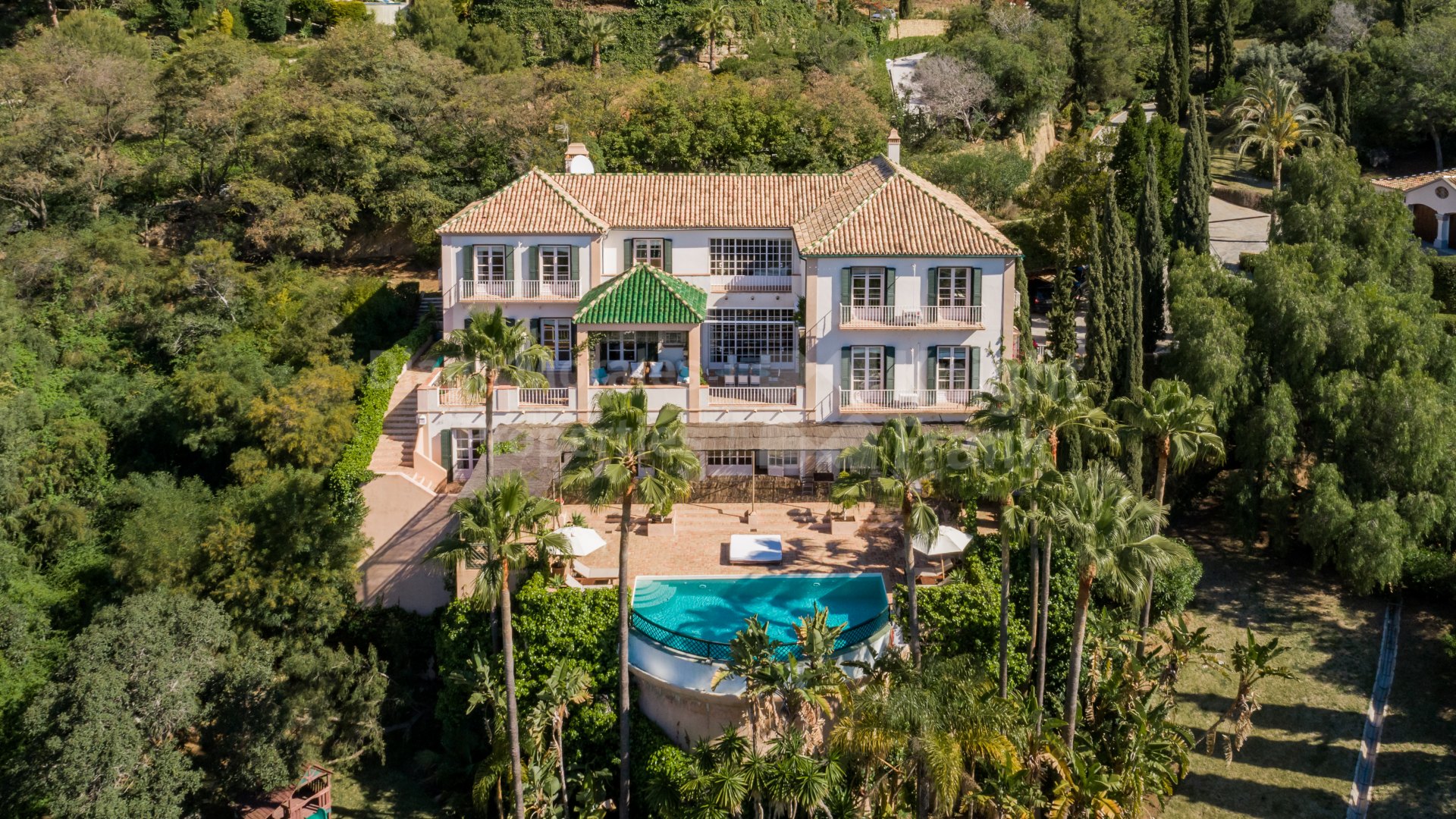 Villa avec vue sur la mer à Marbella Hill Club