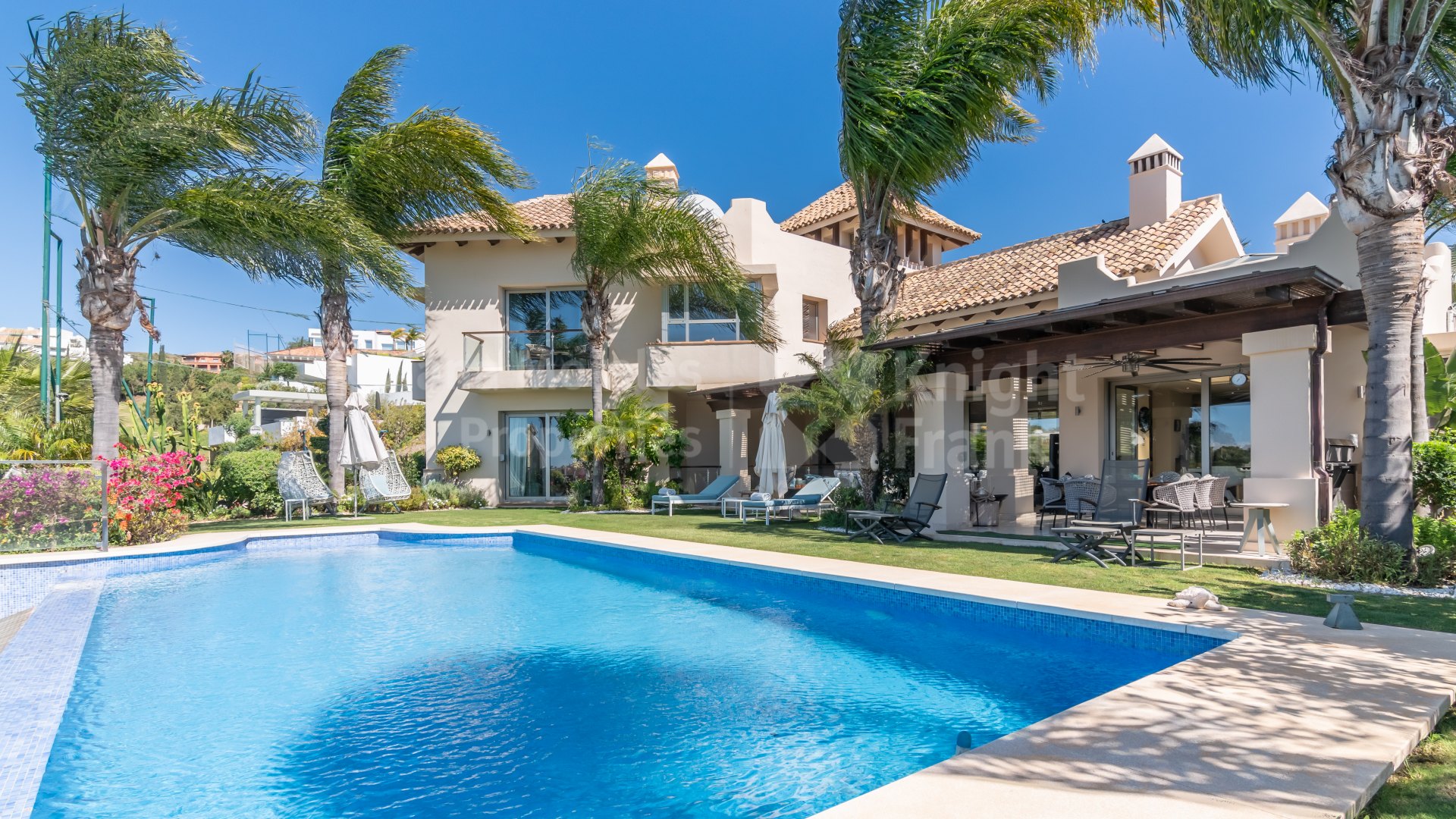 Los Flamingos Golf, Frontline golf villa for sale in Los Flamingos