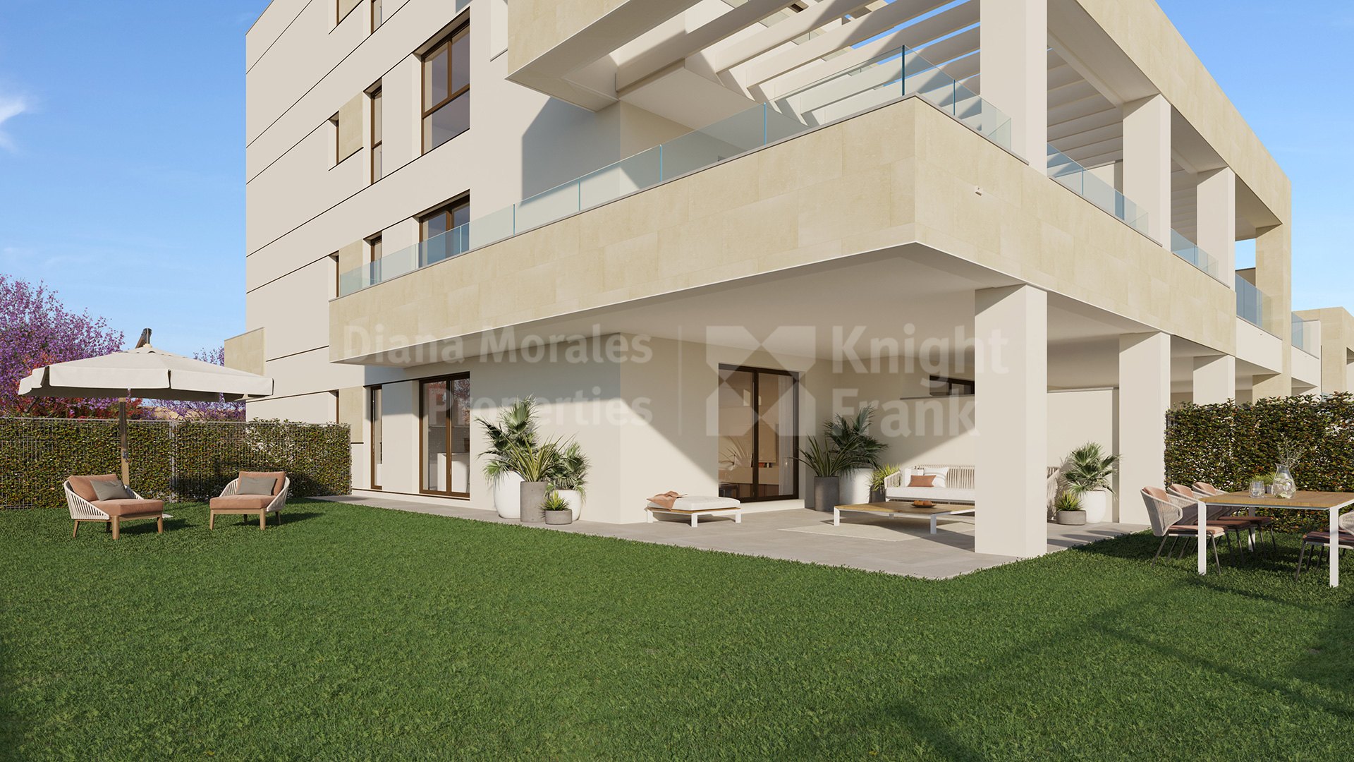 Arroyo de Enmedio, Ground floor apartment in a 41-unit complex in west of Estepona