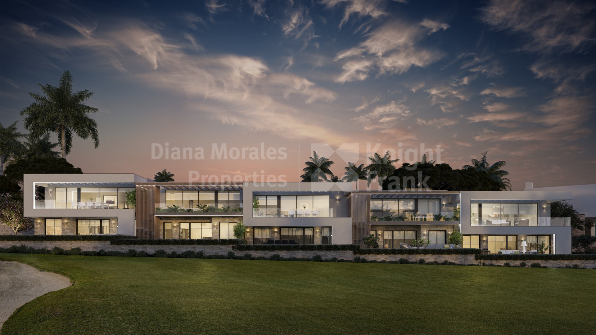 Cala de Mijas, Nouvelle maison de ville moderne de 2 chambres face au parcours de golf
