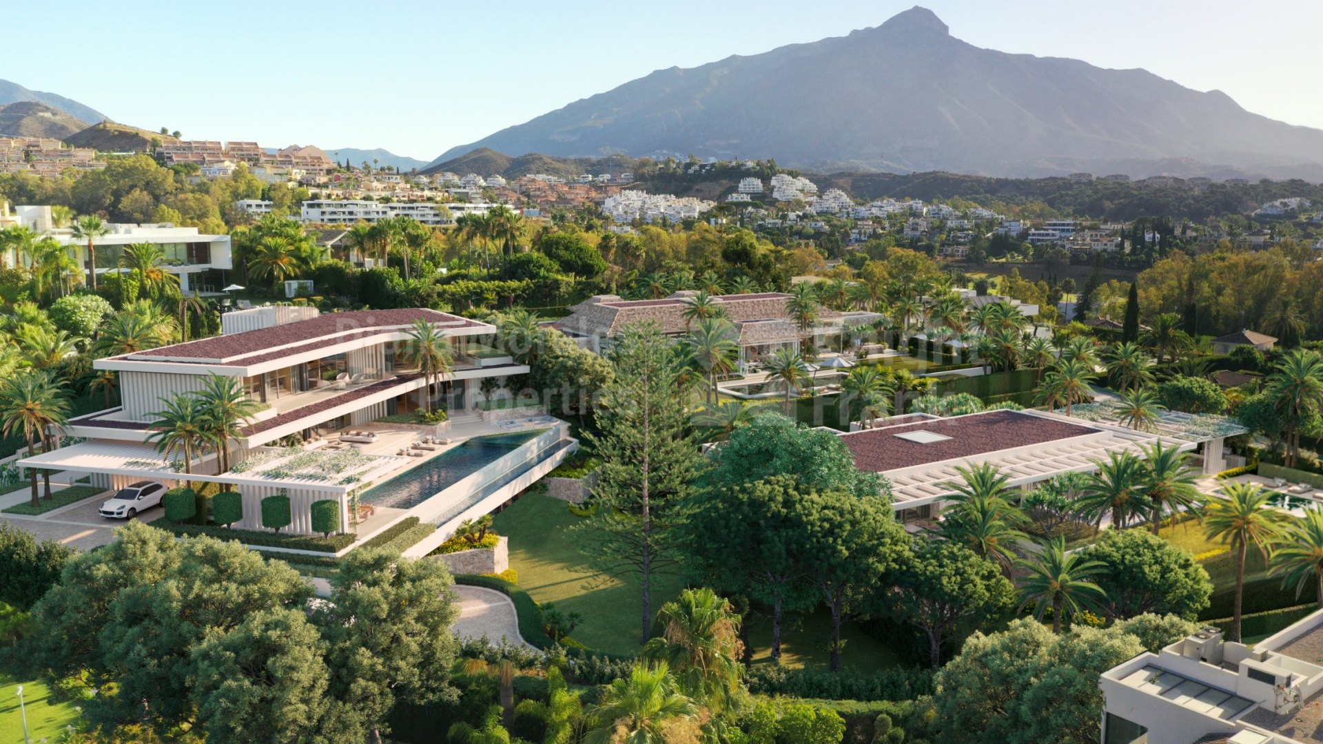 Terrain avec projet à La Cerquilla, quartier résidentiel de la vallée du Golf