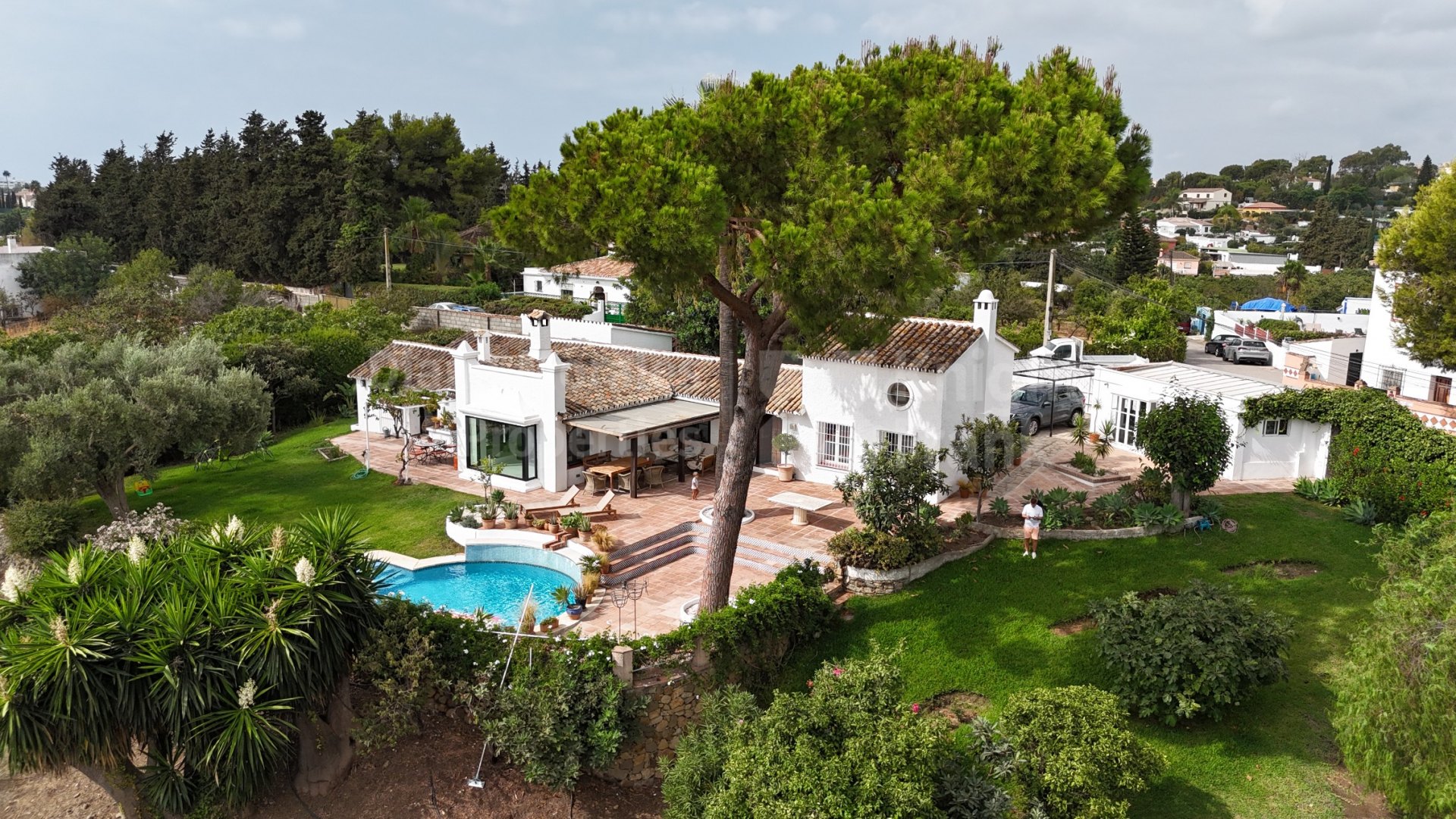 Guadalmina Alta, Casa de la Paz, belle maison à San Pedro Alcántara