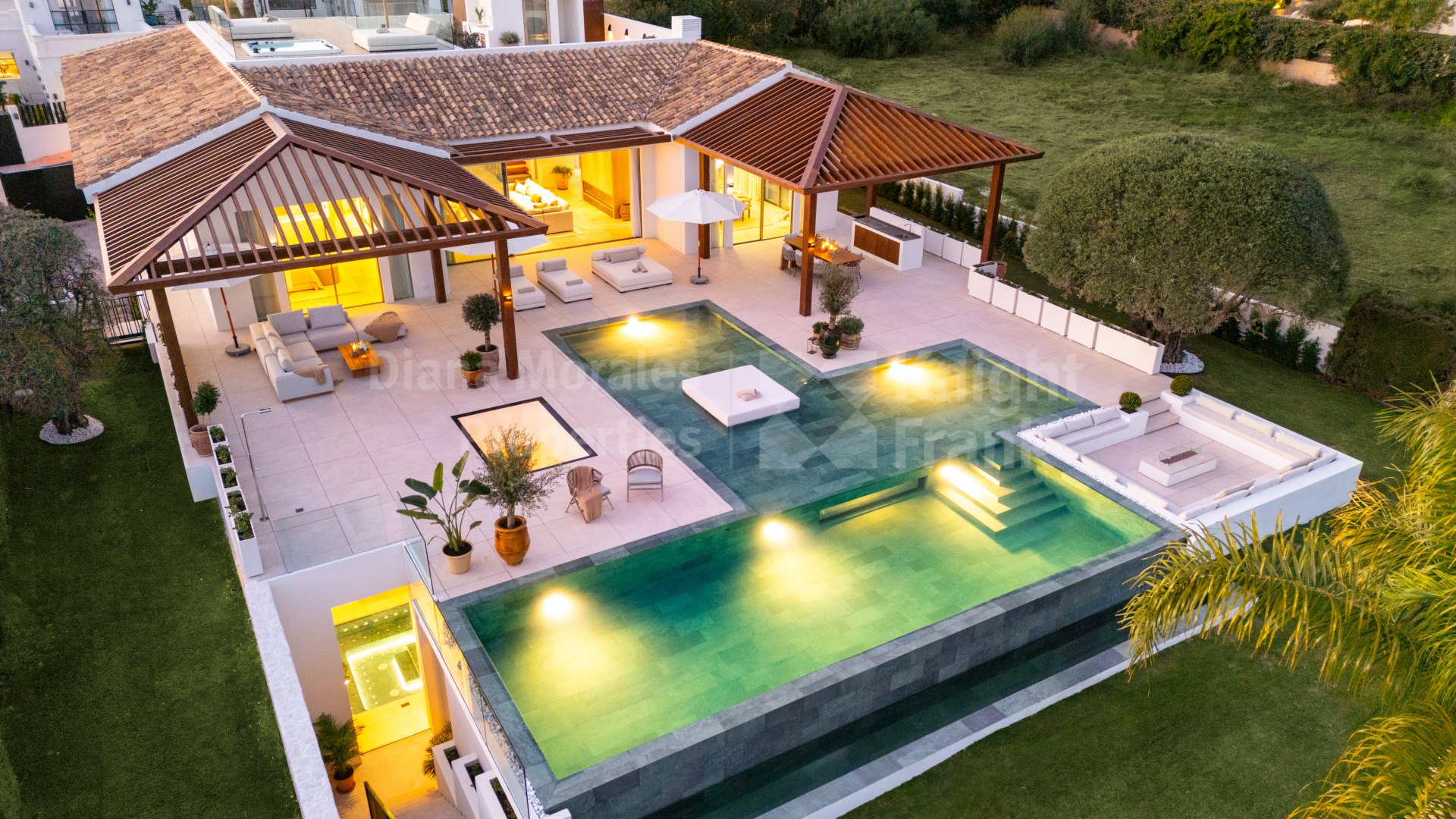 La Cerquilla, Villa Olivia, estilo mediterráneo en el Valle del Golf