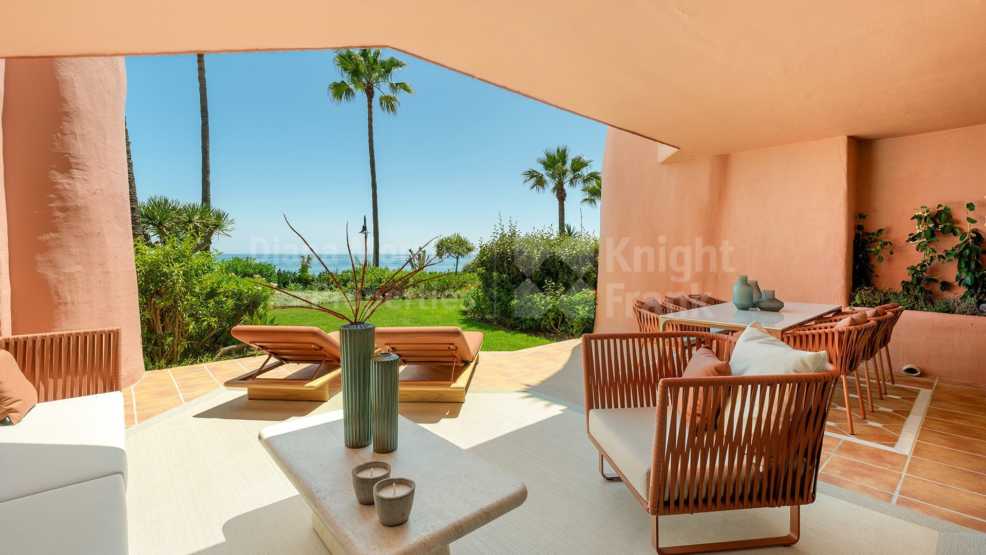 Almenara Beach, Wunderschöne Erdgeschosswohnung in einer Anlage direkt am Strand
