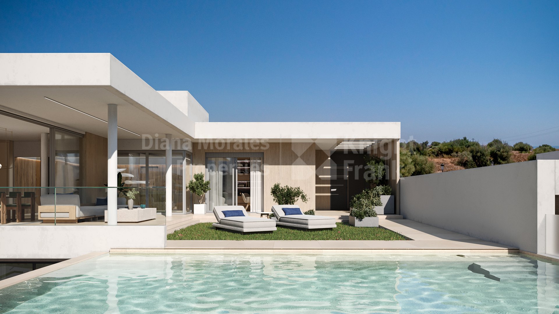 La Gaspara, Nueva villa de estilo moderno al oeste de Estepona