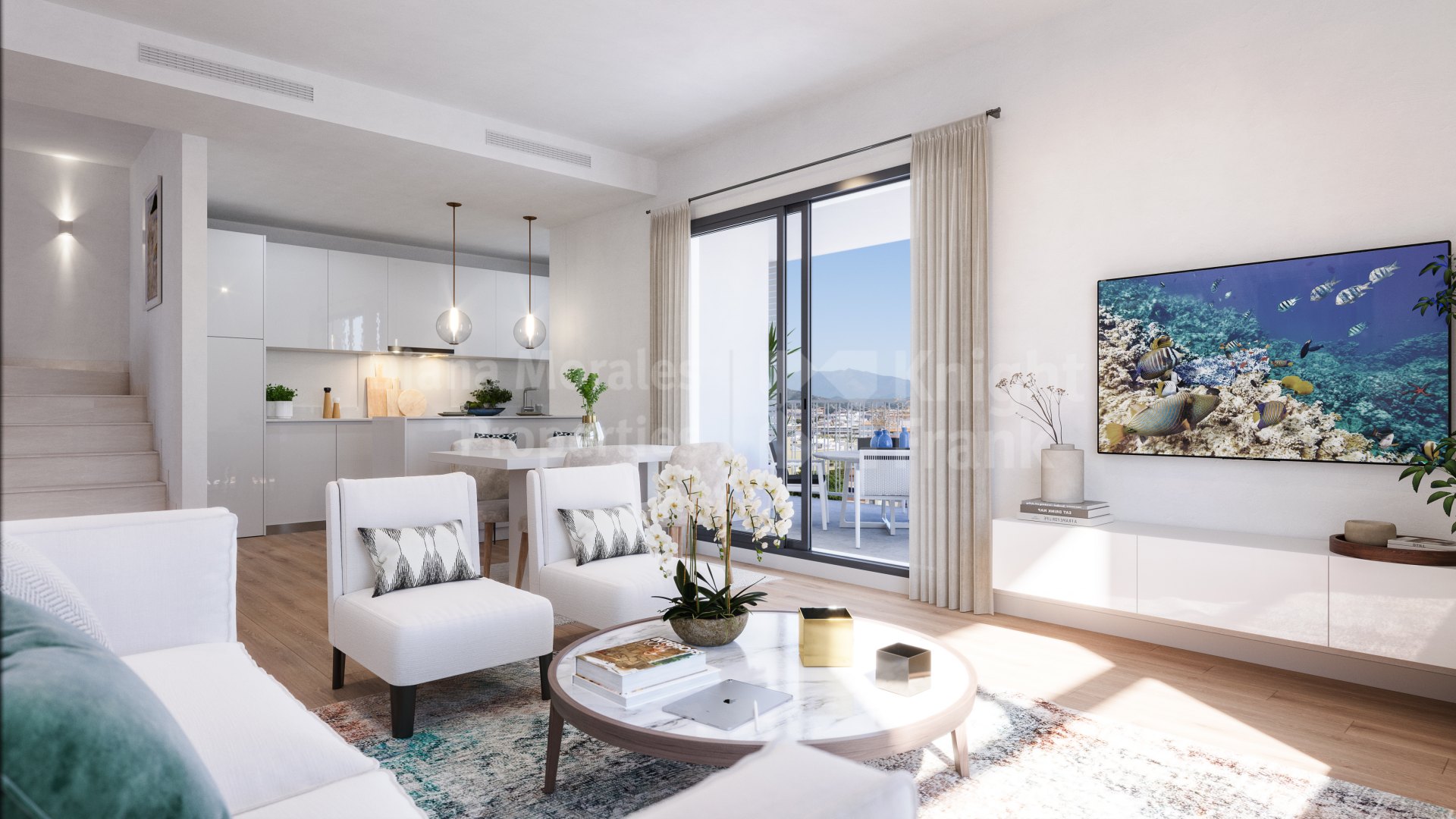 Estepona Centre, Penthouse mit Solarium in Isadora Living, einer neuen Apartmentanlage