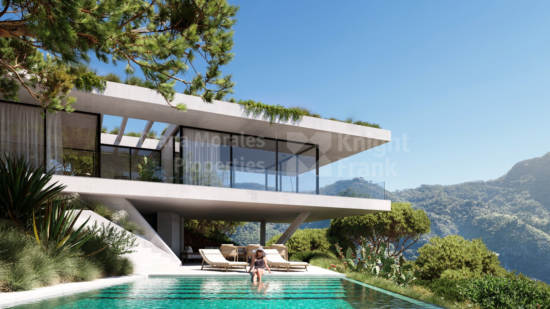 Monte Mayor, Elegant and functional villa with panoramic views in Montemayor
