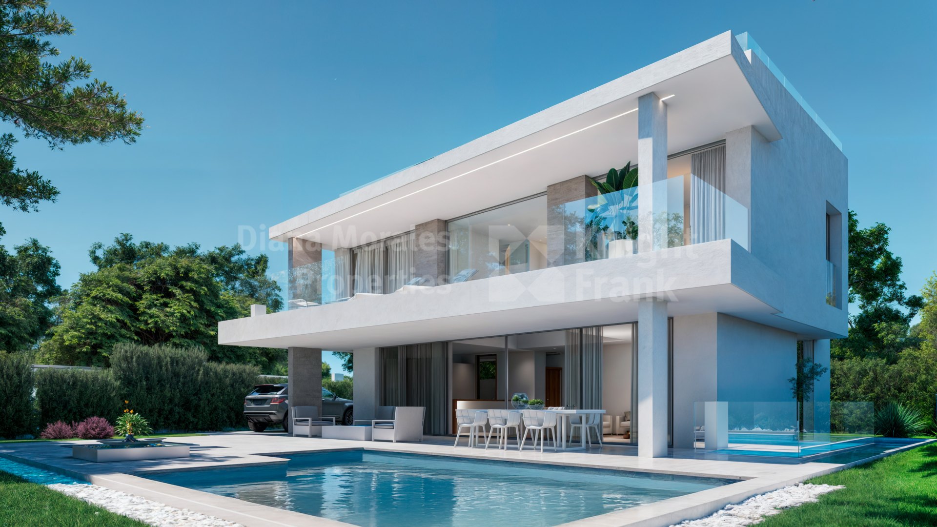 Villa orientée plein sud de cinq chambres à Monte Biarritz, Estepona Est