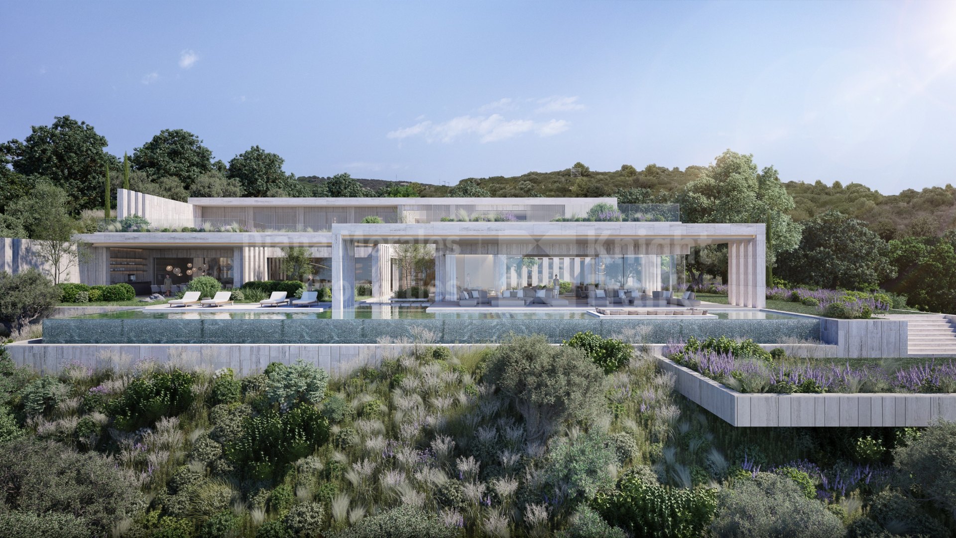 Sotogrande Alto, Ultra-modern, sustainable 7-bedroom villa with panoramic views