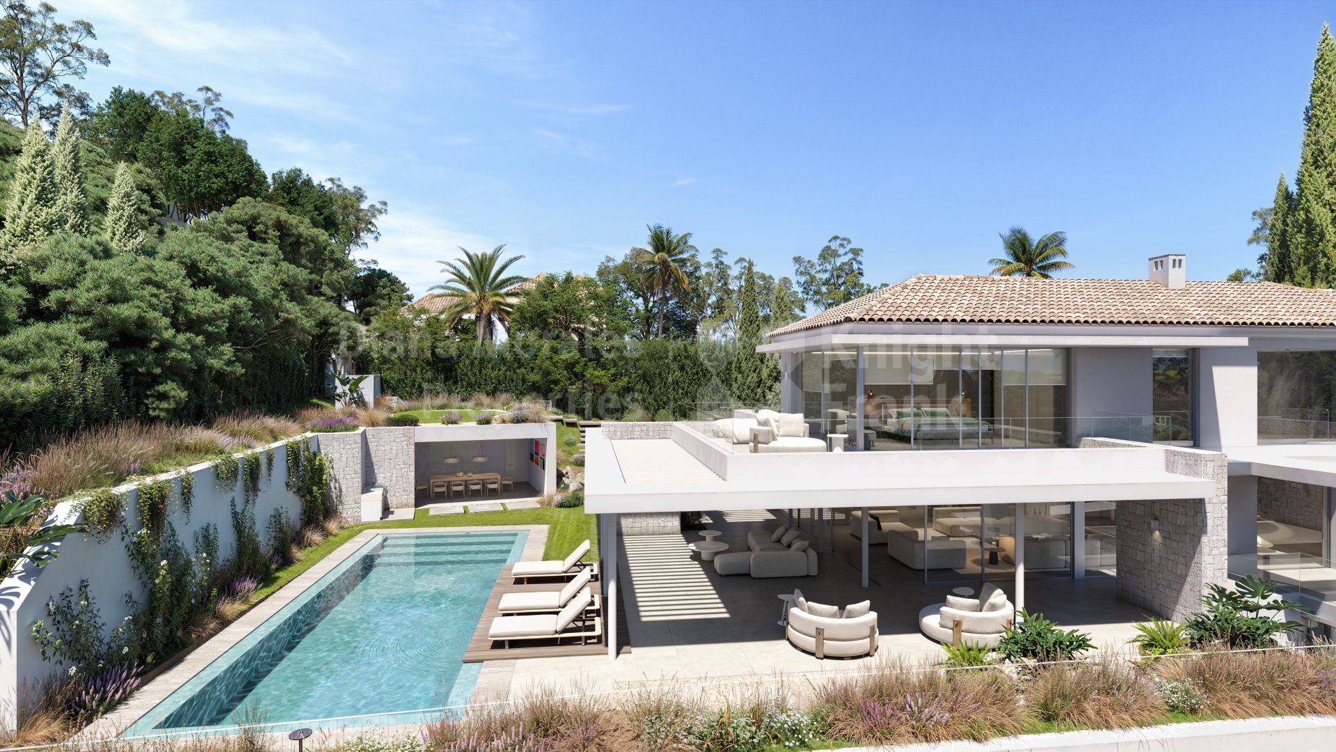 El Herrojo, La Villa Sapphire, une villa d'exception en pleine transformation