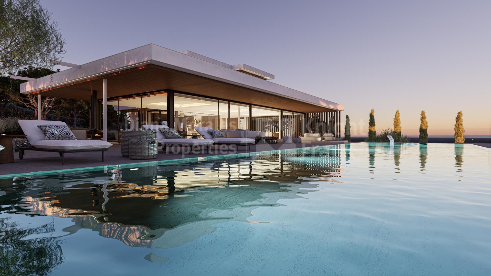 La Reserva, Современная вилла с четырьмя спальнями и лифтом в Ла Ресерва, Сотогранде