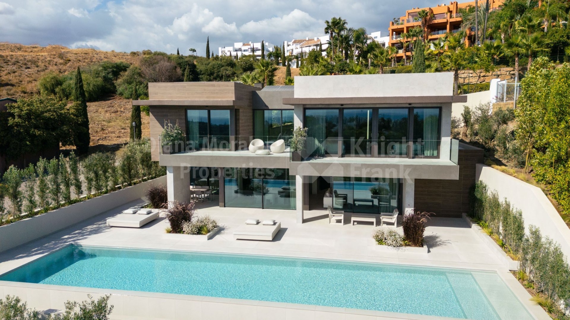 Los Flamingos, Villa Amara, современная роскошь с видом на море