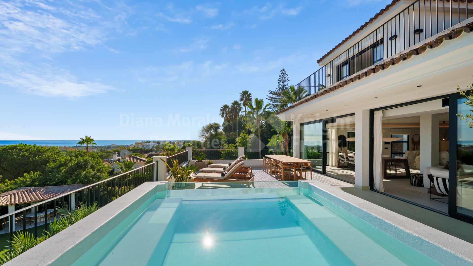 Las Brisas, Villa Cielo Mar, lujo contemporáneo en el corazón de Nueva Andalucía