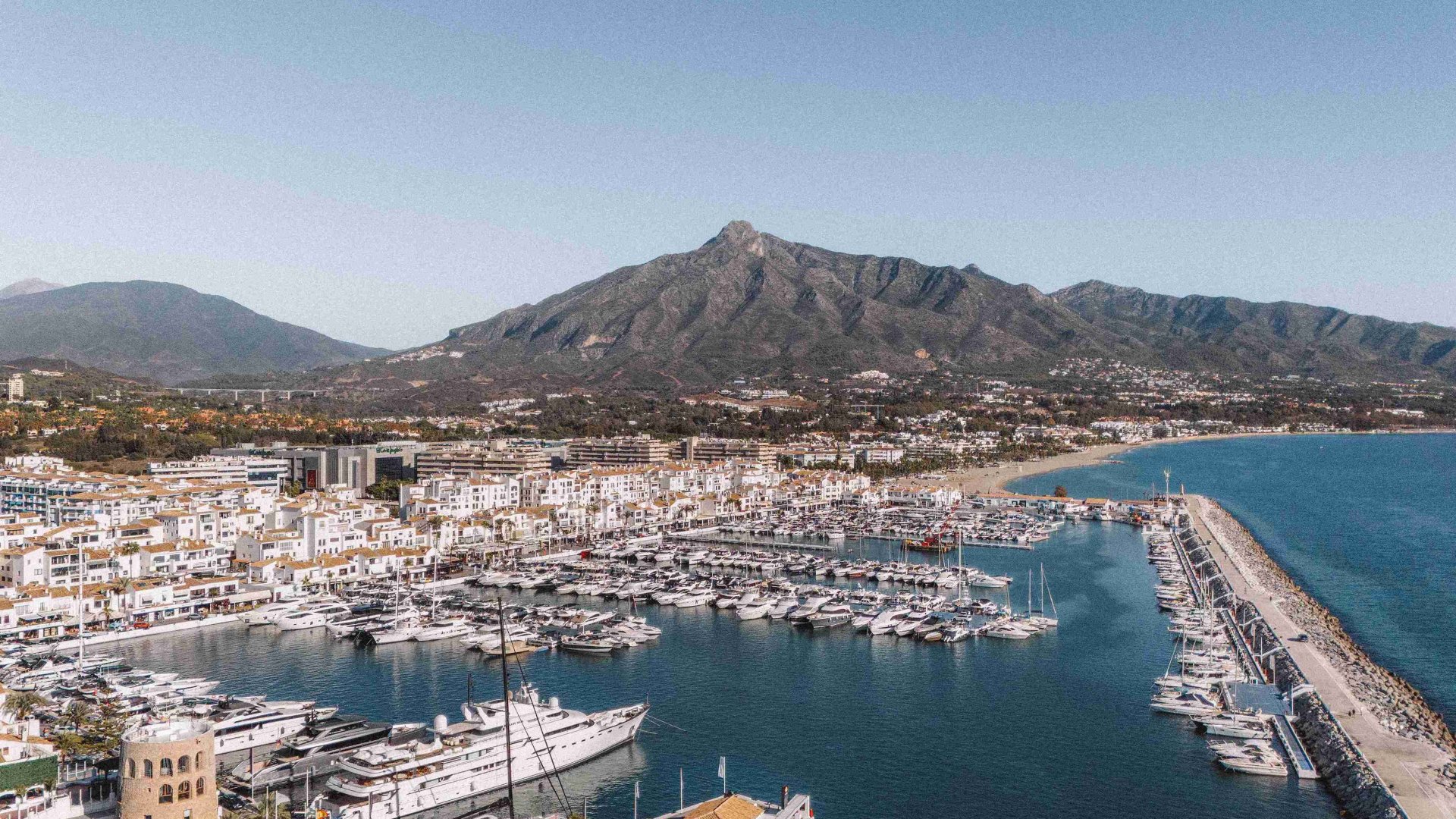 Puerto Banus Aerial Photohraphy