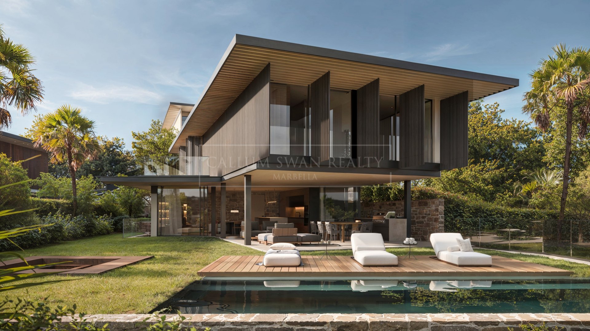 Contemporary Four-Bedroom Villa in La Cerquilla, Nueva Andalucía with Pool and Sea Views