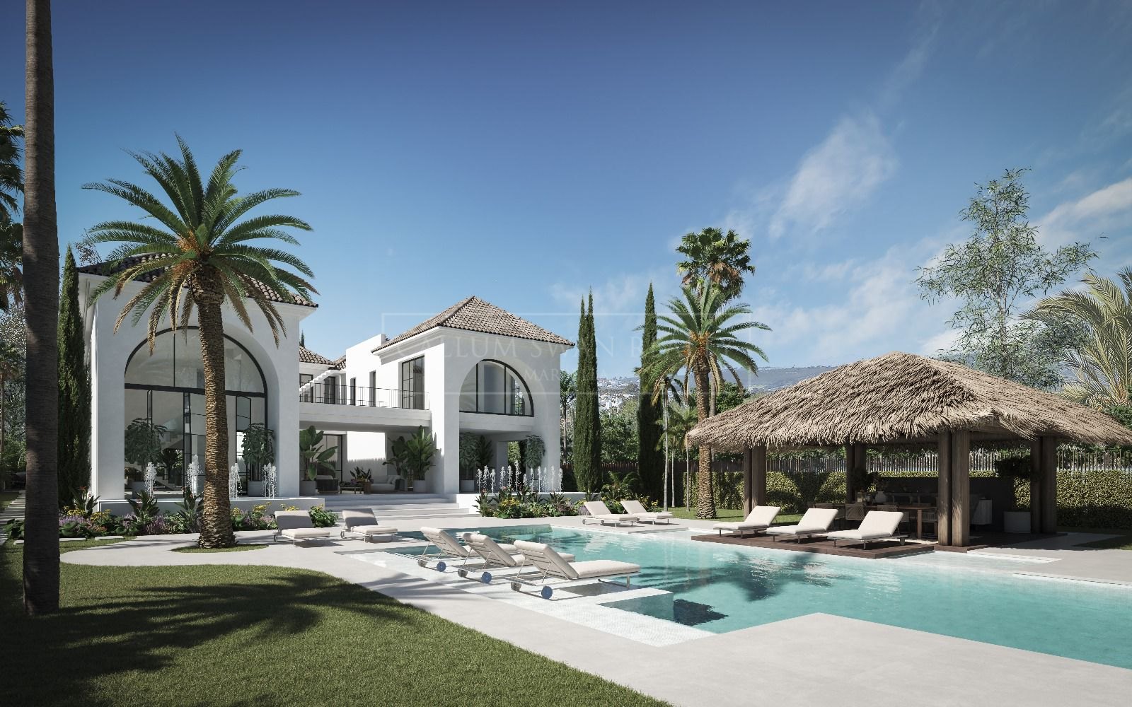 Luxury Six-Bedroom Villa Project for Sale in Nueva Andalucía, Marbella Golf Valley