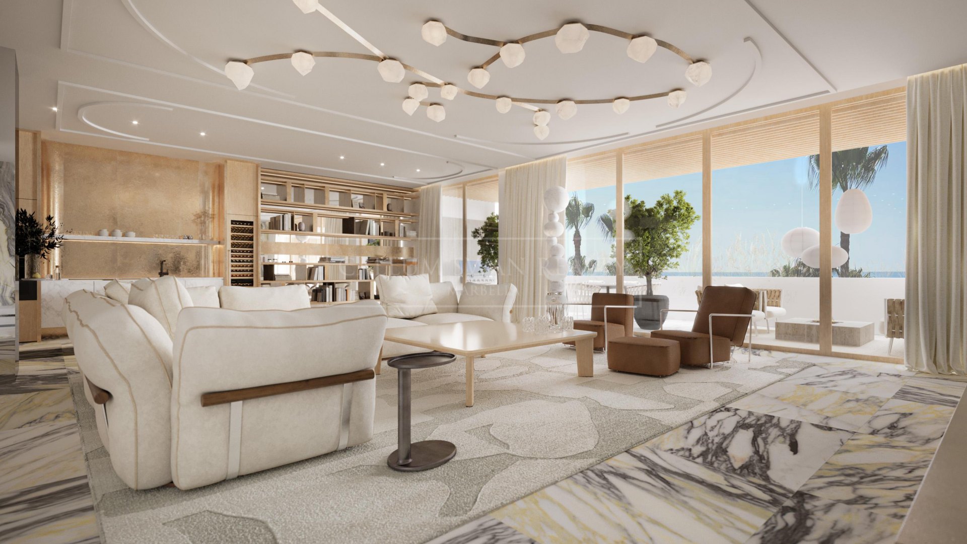 Beachfront Duplex Penthouse in Puerto Banús, Marbella
