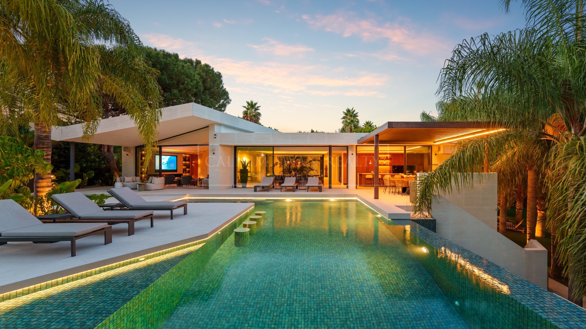 Private Contemporary Villa for Sale in Las Chapas, Marbella