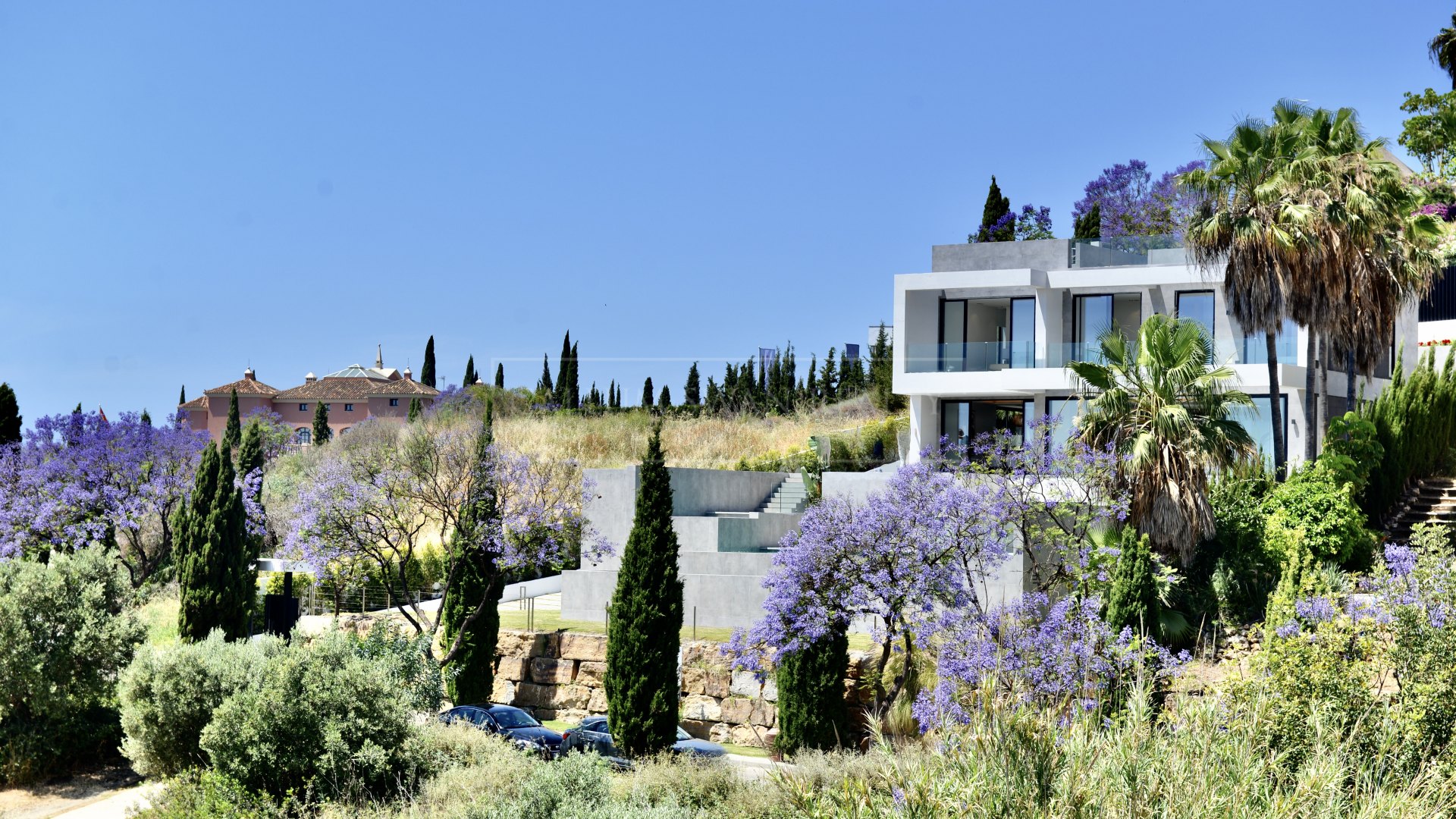 Brand new luxury villa in Los Flamingos with sea views