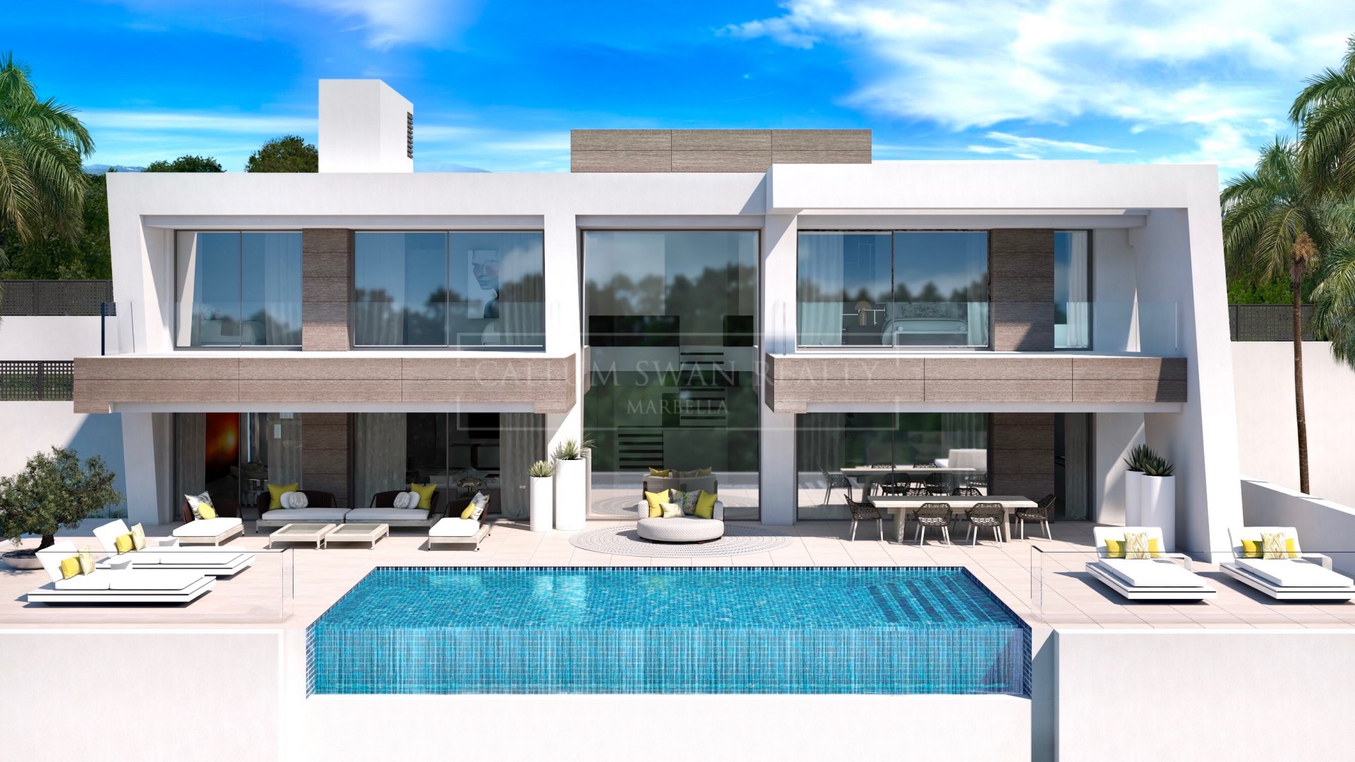 Brand new luxury modern villas for sale in Estepona
