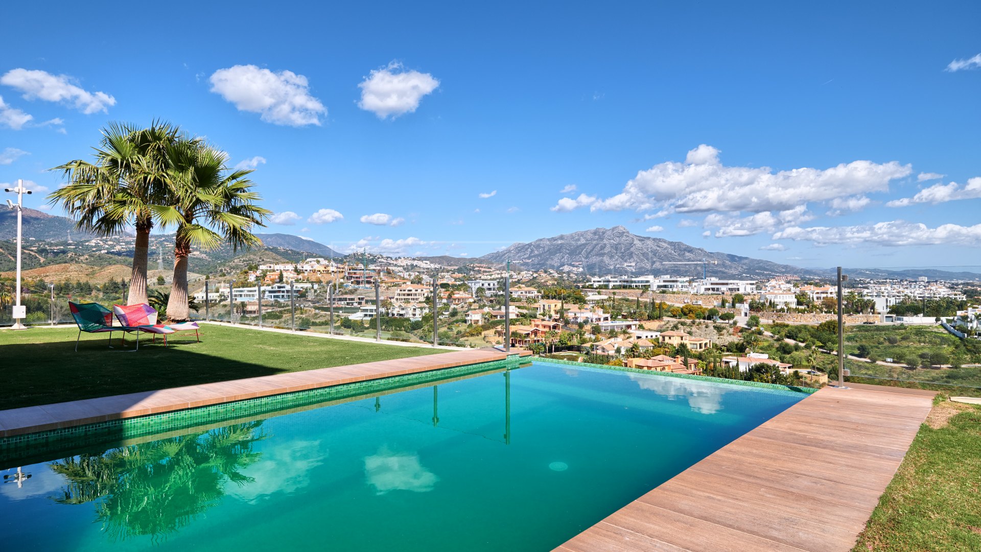 Contemporary family villa for sale in La Alqueria with sea views