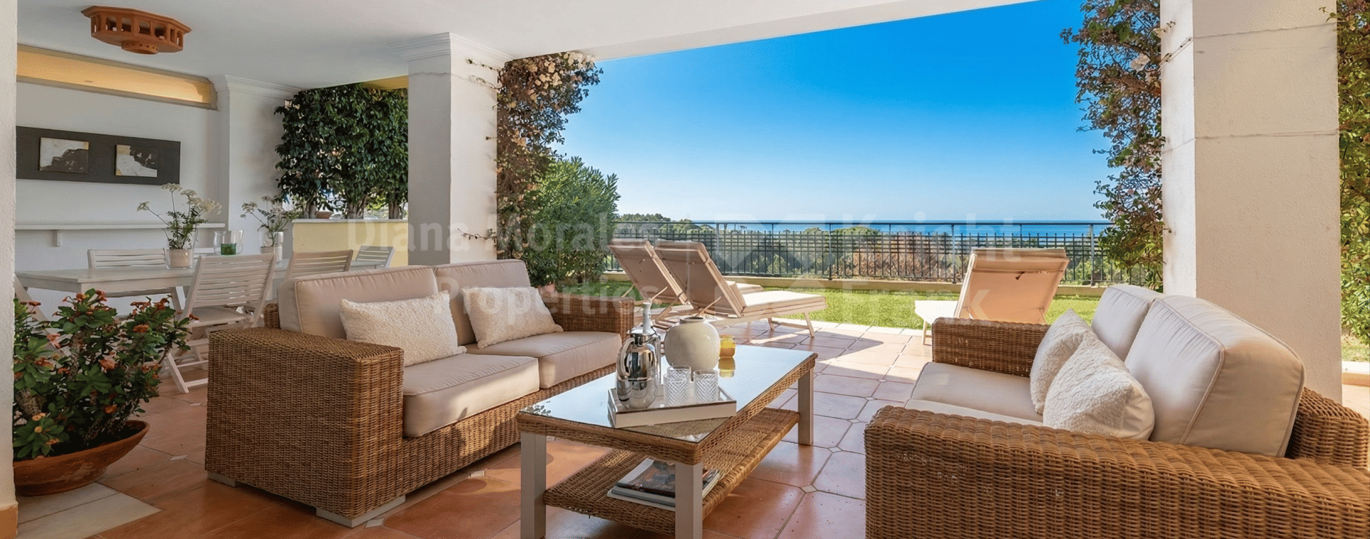 Condado de Sierra Blanca, 3-bedroom sea view apartment