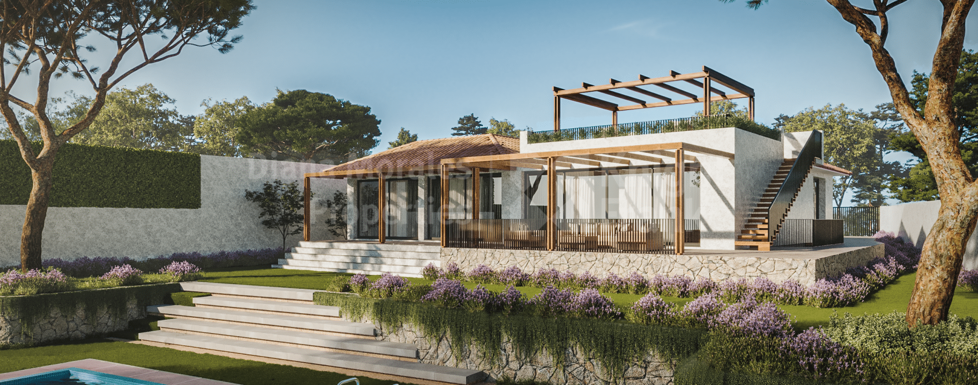 Villa Alborán, casa nueva de 4 dormitorios en Elviria