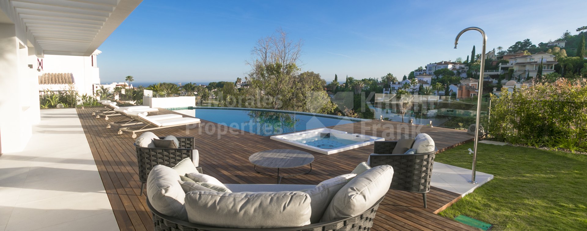Villa in La Quinta mit Panoramablick