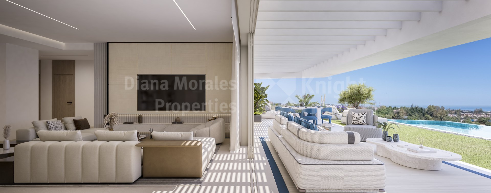Puerto del Almendro, Трехкомнатная квартира на первом этаже в небольшом комплексе в Benahavis