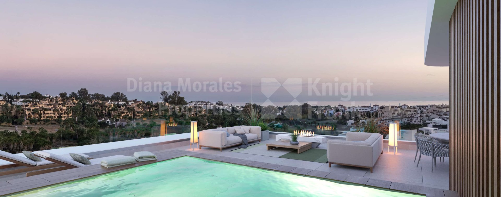 Atalaya, Casa adosada de cuatro dormitorios con jardín privado y solárium