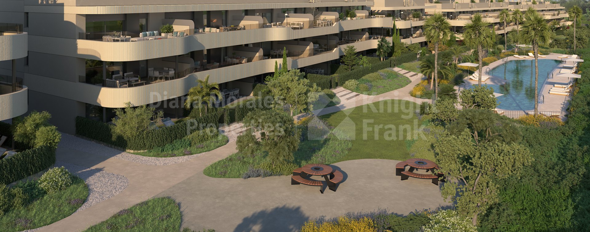 El Paraiso, Dreizimmerwohnung im 2. Stock mit Solarium in Estepona